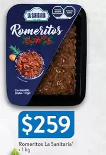 Oferta de Romeritos La Sanitaria por $259 en Walmart