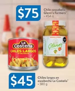 Oferta de La Costeña - Chiles Largos En Escabeche por $45 en Walmart