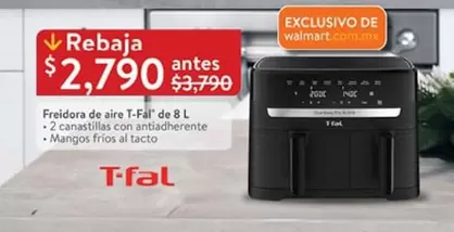 Oferta de AIRE - Freidora De Aire por $2790 en Walmart