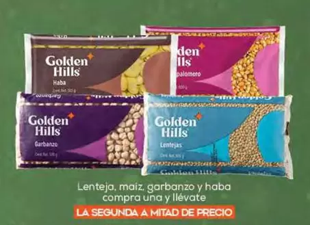 Oferta de Golden Hills - Lenteja, Maiz, Garbanzo Y Haba en Fresko