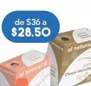 Oferta de Al Natural - Jabón Choco-Vainilla 100g por $28.5 en Farmacia San Pablo