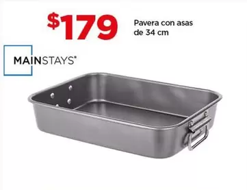 Oferta de Mainstays - Pavera Con Asas por $179 en Bodega Aurrera