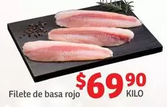 Oferta de Basa - Filete De  Rojo por $69.9 en Soriana Híper