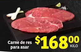 Oferta de Carne De Res Para Asar por $168 en Soriana Híper