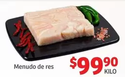 Oferta de Menudo De Res por $99.9 en Soriana Híper