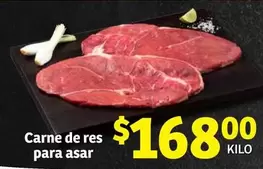 Oferta de Carne De Res Para Asar por $168 en Soriana Híper