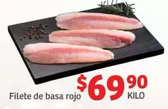 Oferta de Basa - Filete De  Rojo por $69.9 en Soriana Híper