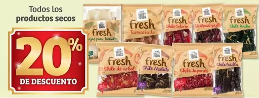 Oferta de Fresh - Todos Los Productos Secos en Soriana Híper