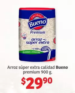 Oferta de Premium - Arroz Súper Extra Calidad Bueno por $29.9 en Soriana Híper