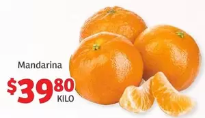 Oferta de Mandarina por $39.8 en Soriana Híper