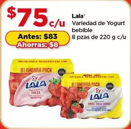 Oferta de Lala - por $75 en Bodega Aurrera