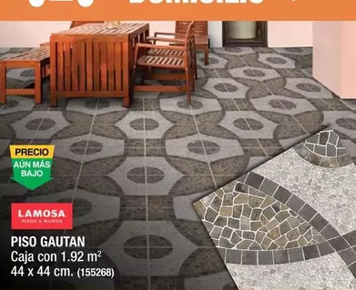 Oferta de Lamosa - Piso Gautan en The Home Depot