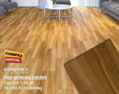 Oferta de Vitromex - Piso Moreira Cherry en The Home Depot