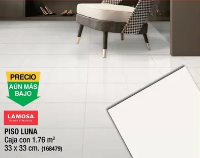 Oferta de Lamosa - Piso Luna en The Home Depot