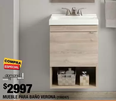 Oferta de Domani - Mueble Para Baño Verona por $2997 en The Home Depot