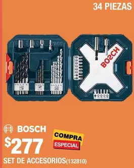 Oferta de Bosch - Set De Accesorios por $277 en The Home Depot