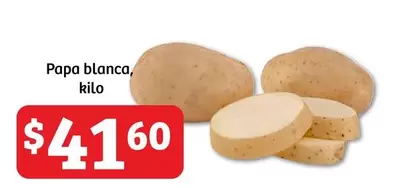 Oferta de Papa Blanca por $41.6 en Soriana Híper