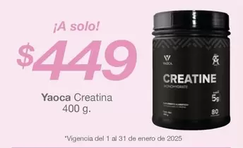 Oferta de Solo - Creatina por $449 en Soriana Mercado