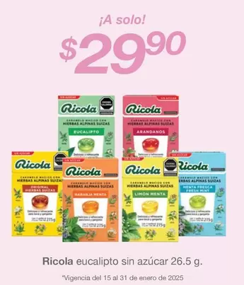 Oferta de Solo - Eucalipto Sin Azucar por $29.9 en Soriana Mercado