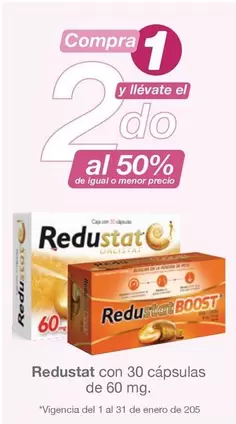 Oferta de Redustat -  Con 30 Capsulas en Soriana Híper