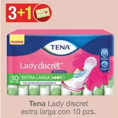 Oferta de Tena - Lady Discret Extra Larga Con 10 Pzs en Soriana Híper