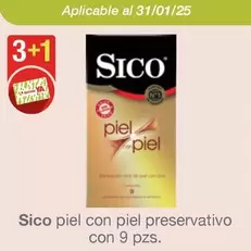 Oferta de Sico - Piel Con Piel Preservativo en Soriana Híper