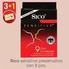 Oferta de Sico -  Sensitive Preservativo en Soriana Híper