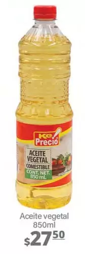 Oferta de Ke Precio - Aceite Vegetal por $27.5 en La Comer