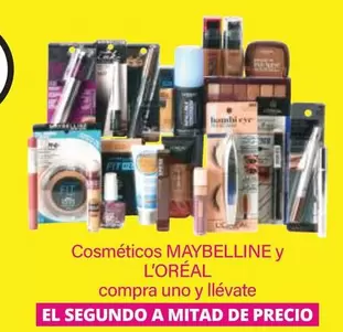 Oferta de Maybelline/L'oreal - Cosméticos  en La Comer