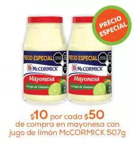 Oferta de McCormick - Mayonesa Con Jugo De Limón en Fresko