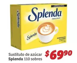 Oferta de Splenda - Sustituto De Azucar  110 Sobres por $69.9 en Soriana Híper