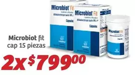 Oferta de Microbiot Fit -  Cap 15 Piezas por $799 en Soriana Híper