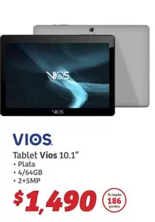 Oferta de Vios - Tablet  10.11" por $1490 en Soriana Híper