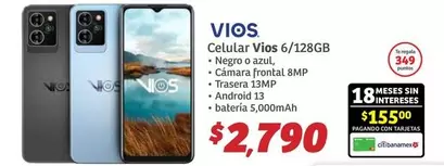 Oferta de Vios - por $2790 en Soriana Híper