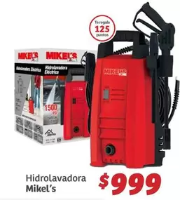 Oferta de Mikel's - Hidrolavadora por $999 en Soriana Híper