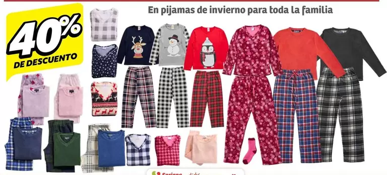 Oferta de Soriana - En Pijamas De Invierno Para Toda La Familia en Soriana Híper