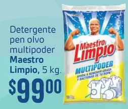 Oferta de Maestro Limpio - Detergente Pen Olvo Multipoder por $99 en Soriana Híper