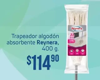 Oferta de Reynera - Trapeador Algodón Absorbente por $114.9 en Soriana Híper