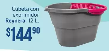 Oferta de Reynera - Cubeta Con Exprimidor por $144.9 en Soriana Híper