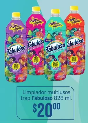 Oferta de Fabuloso - Limpiador Multiusos Trap por $20 en Soriana Híper