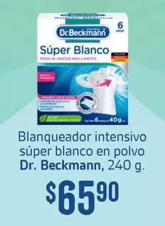 Oferta de Blanqueador Intensivo Súper Blanco En Polvo por $65.9 en Soriana Híper