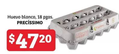 Oferta de Soriana - Huevo Blanco por $47.2 en Soriana Híper