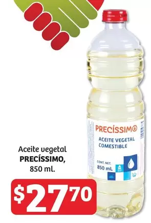 Oferta de Aceite Vegetal por $27.7 en Soriana Híper