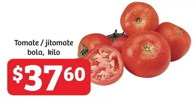 Oferta de Tomate / Jitomate Bola por $37.6 en Soriana Híper