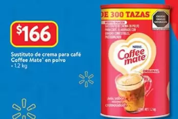 Oferta de Cuffie De Crema Para Café Coffee Mate En Polvo por $166 en Walmart