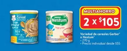 Oferta de Nestum - Cereales O por $105 en Walmart