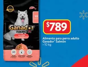 Oferta de Ganador - Alimento Para Perro Adulto por $789 en Walmart