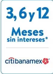 Oferta de Meses Sin Intereses en Walmart