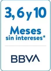 Oferta de Meses Sin Intereses en Walmart