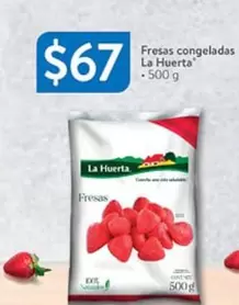 Oferta de La Huerta - Fresas Congeladas por $67 en Walmart